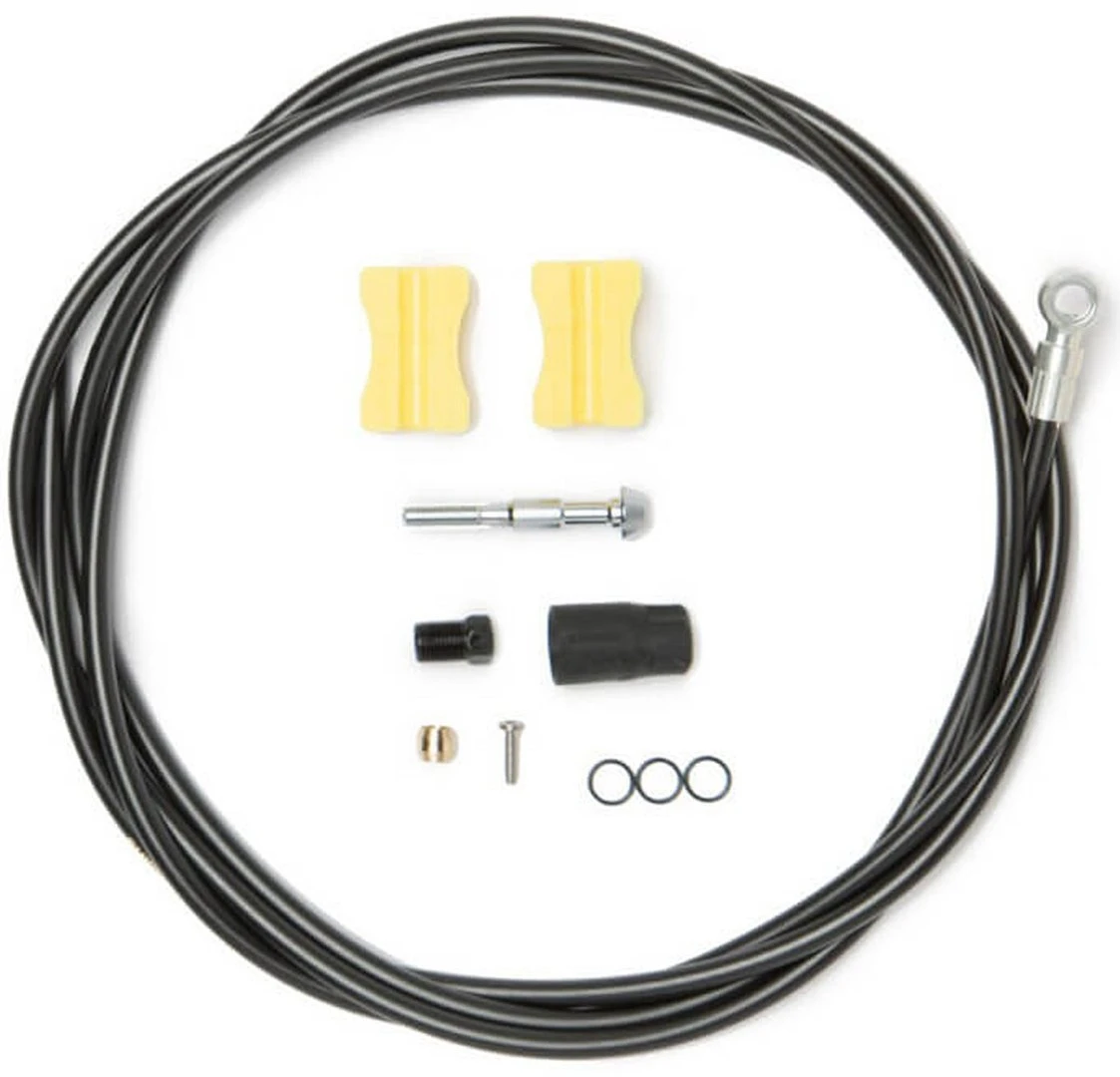 Shimano Leitung SM-BH90-SBM Kürzbar Schwarz (eine Seite Mit Winkelanschluß) – Bild 2