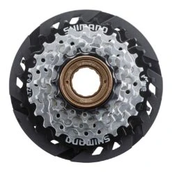 Shimano MF-TZ510 6-fach 14-28 Schwarz-silber Mit Speichenschutzscheibe