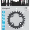 Shimano XT Ab 2011 4-Arm 10-fach 24 Zähne AE-Type Alu Schwarz Y-1LW24000 -Bike Components Magasin Y 1LW24000